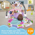 Fisher Price Glow and Grow Kick and Play Gym - Pink